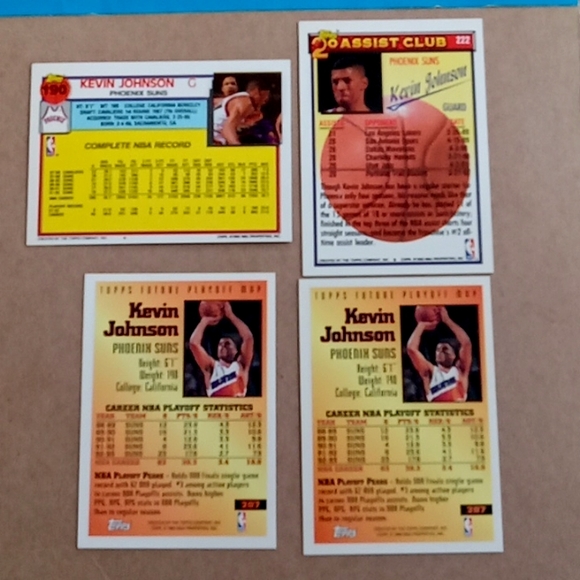 Lot of 40 Kevin Johnson Phoenix Suns basketball cards - Picture 3 of 16